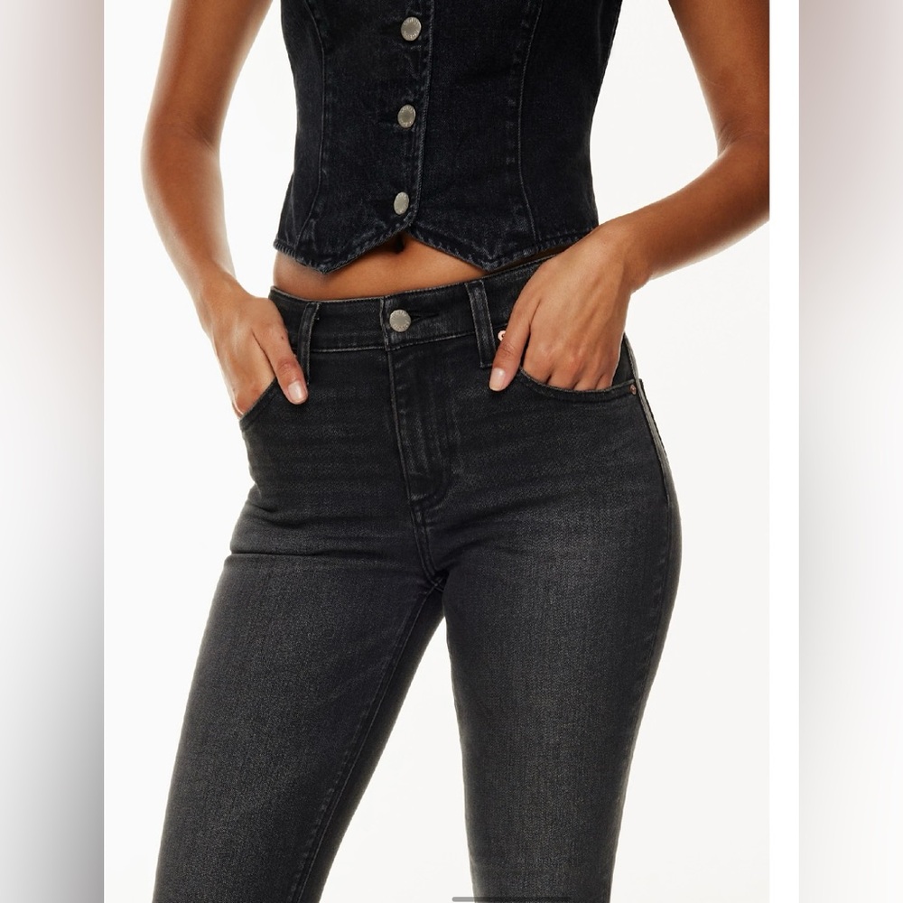 Aritzia Denim Forum The '90s Lexi Lo-rise Bootcut Denim Jeans 28 - Picture 8 of 12